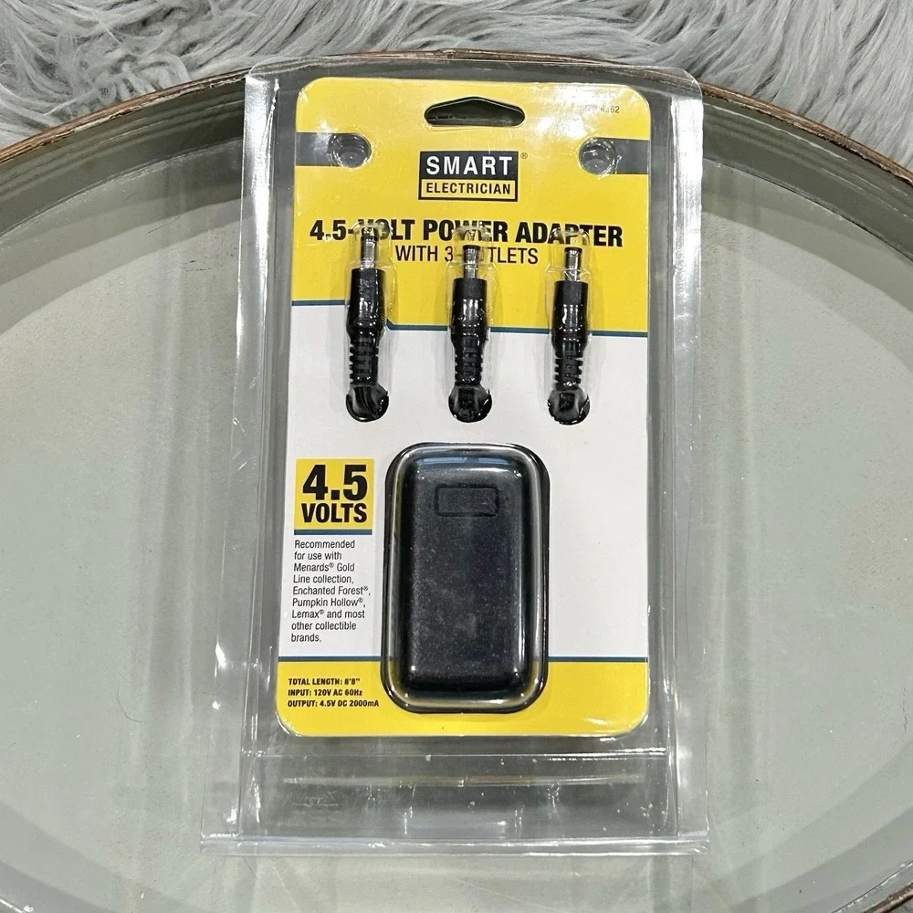 Smart Electrician‎ 4.5- Volt Power Adapter With 3-Outlets, 279-4362